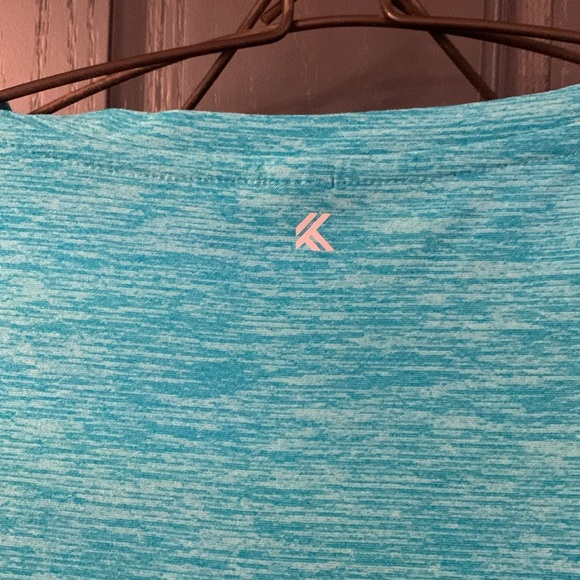 Kyodan teal heathered t-shirt size L - Picture 4 of 5